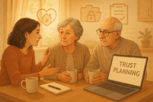 How to Talk to Your Parents About Creating a Living Trust (Without Causing Conflict) - Signature Signings - Rocklin, Ca